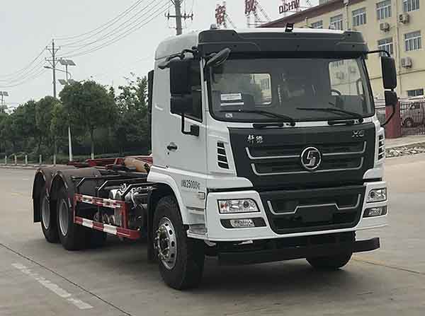 陜汽軒德車(chē)廂可卸式垃圾車(chē)